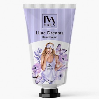 Крем для рук увлажняющий IVA nails "Lilac Dreams"(40мл.)